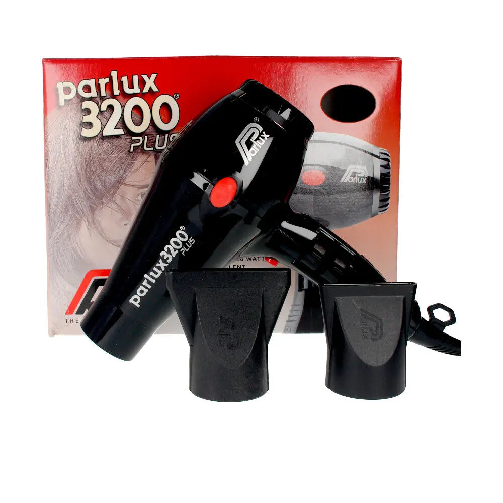 PARLUX-SECADOR DE CABELO 3200 plus preto-DrShampoo - Perfumaria e Cosmética