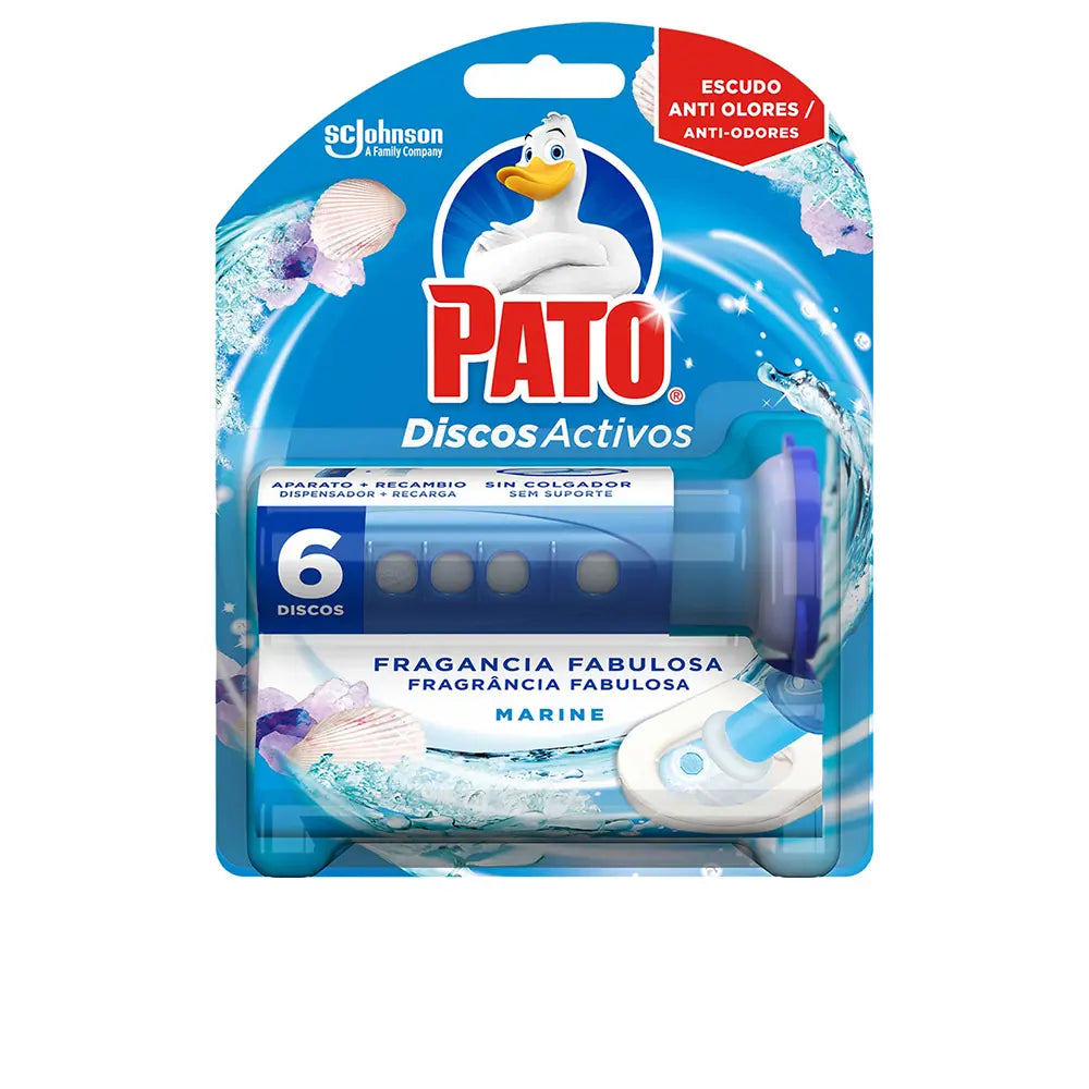 PATO-DISCOS ATIVOS DUCK WC dispositivo 6 peças sobressalentes frescor marinho.-DrShampoo - Perfumaria e Cosmética