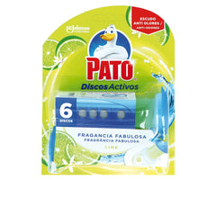 PATO-Dispositivo PATO WC ACTIVE DISCS 6 arquivo pendente 7 u-DrShampoo - Perfumaria e Cosmética