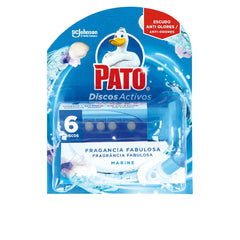 PATO-dispositivo PATO WC ACTIVE DISCS 6 recargas de frescura marinha-DrShampoo - Perfumaria e Cosmética