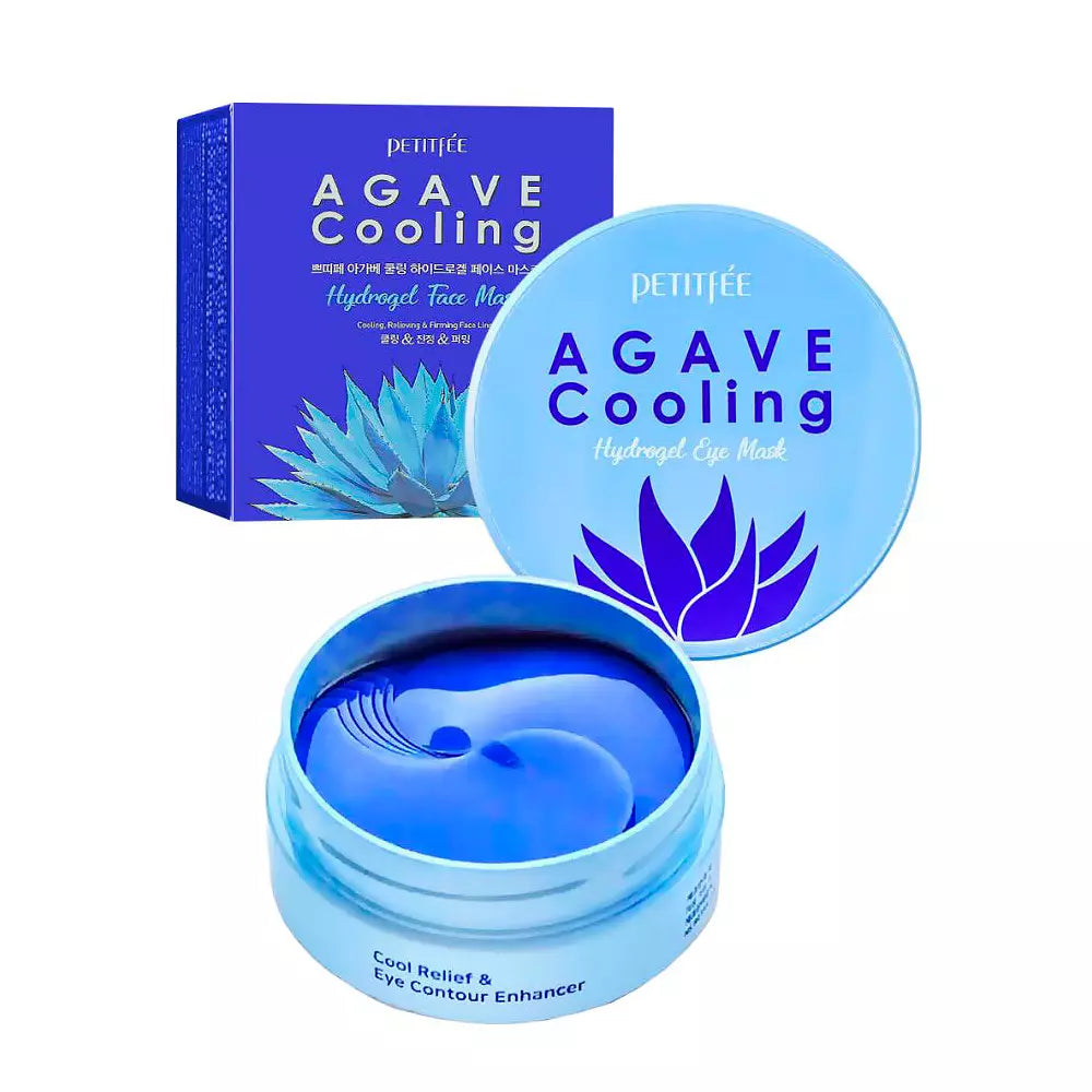 PETITFÉE-AGAVE COOLING máscara de olhos hidrogel 60u-DrShampoo - Perfumaria e Cosmética