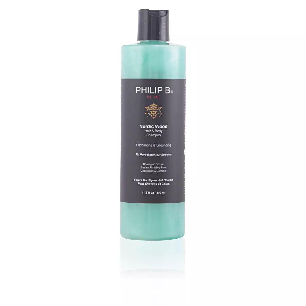 PHILIP B-NORDIC WOOD shampoo cabelo e corpo 350 ml-DrShampoo - Perfumaria e Cosmética