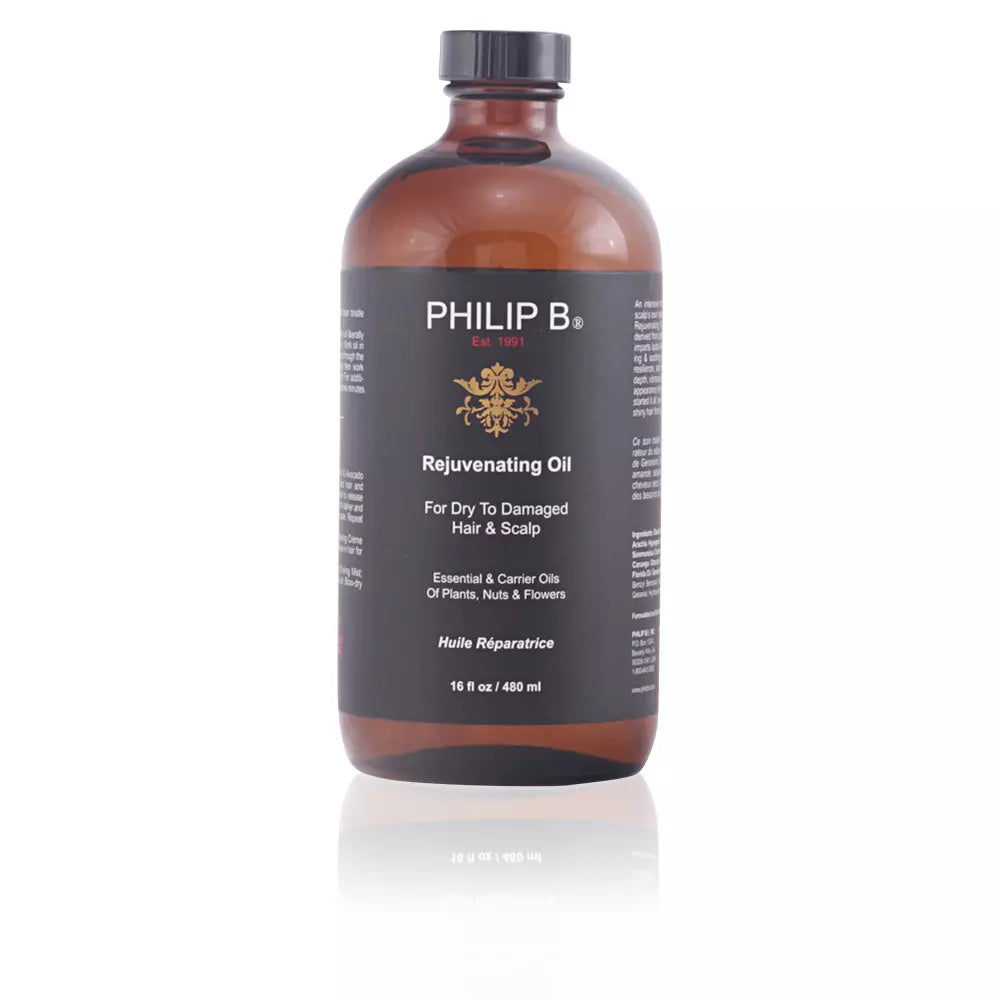 PHILIP B-ÓLEO REJUVENESCENTE para cabelos e couro cabeludo secos a danificados 480 ml-DrShampoo - Perfumaria e Cosmética