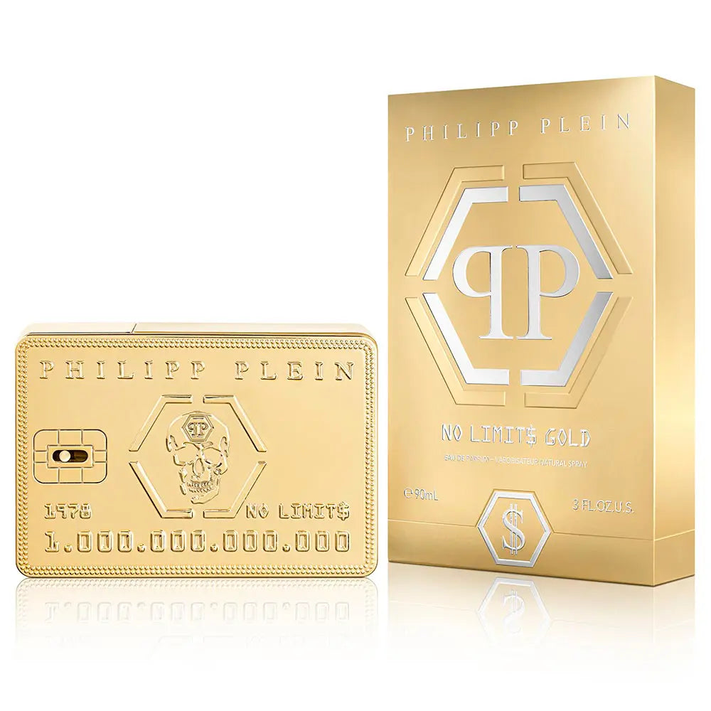 PHILIPP PLEIN-NO LIMITS GOLD edp vapo 90 ml-DrShampoo - Perfumaria e Cosmética