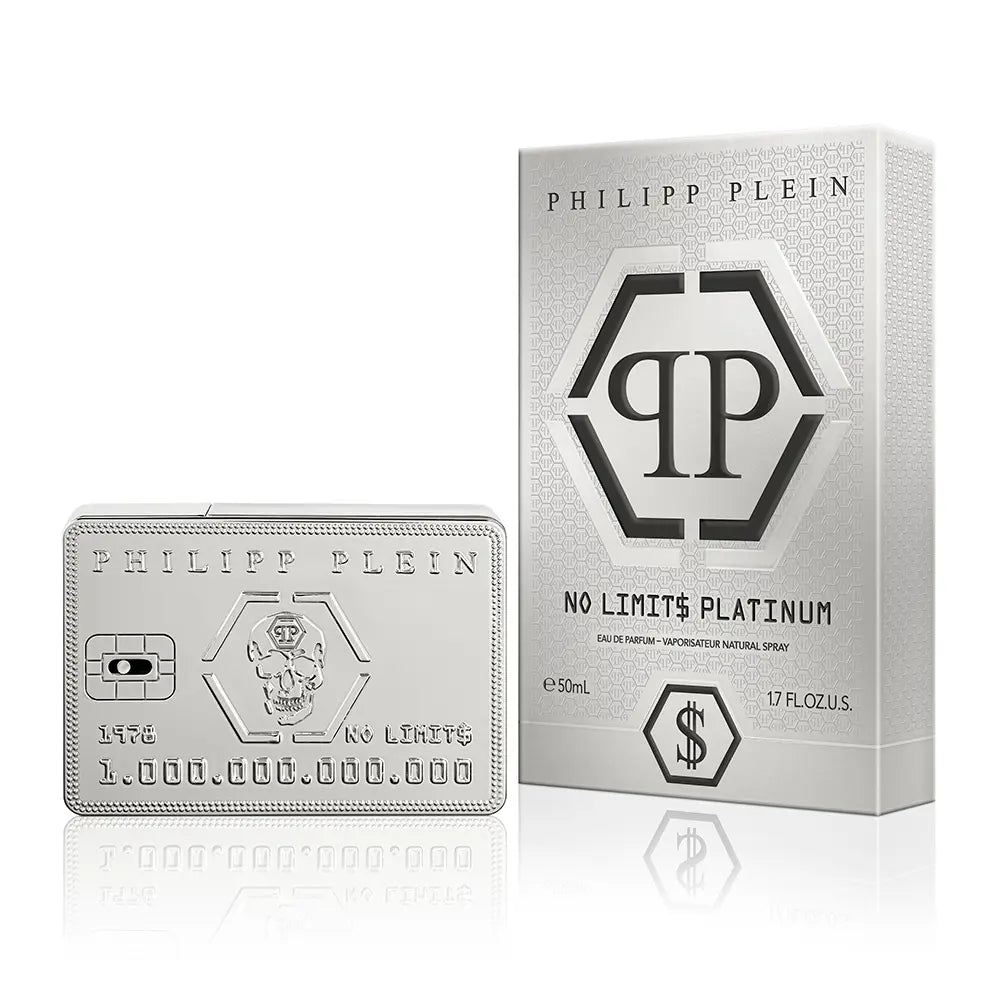 PHILIPP PLEIN-NO LIMITS PLATINUM edp vapo 50 ml-DrShampoo - Perfumaria e Cosmética