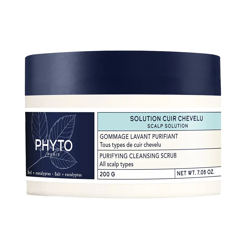 PHYTO-MÁSCARA EXFOLIANTE PURIFICANTE SCALP SOLUTIONS 200 g-DrShampoo - Perfumaria e Cosmética Imagen principal del producto