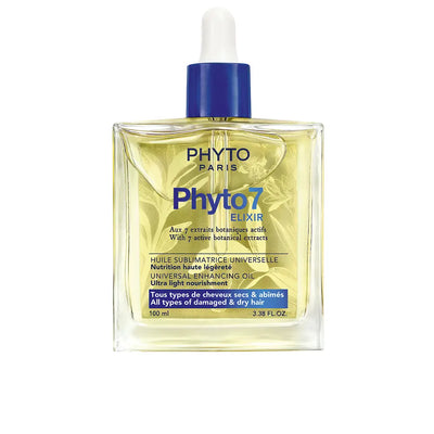 PHYTO-Óleo sublimador universal PHYTO 7 ELIXIR 100 ml-DrShampoo - Perfumaria e Cosmética