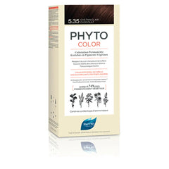 PHYTO-PHYTOCOLOR 535 chocolate castanho claro-DrShampoo - Perfumaria e Cosmética