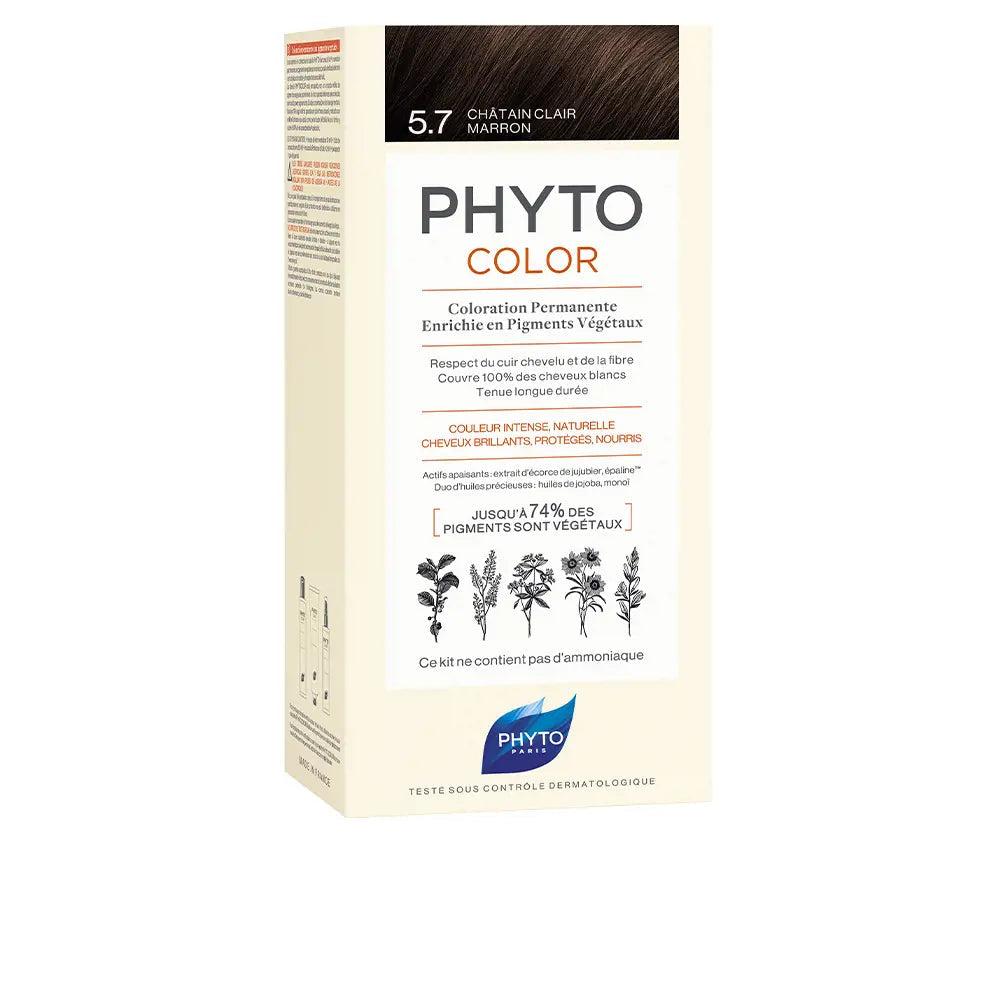 PHYTO-PHYTOCOLOR 57 castanho claro-DrShampoo - Perfumaria e Cosmética Imagem principal do produto