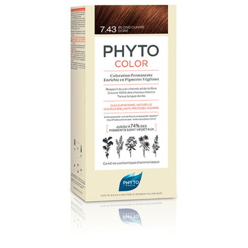 PHYTO-PHYTOCOLOR 743 loire dourado acobreado-DrShampoo - Perfumaria e Cosmética Image principale du produit