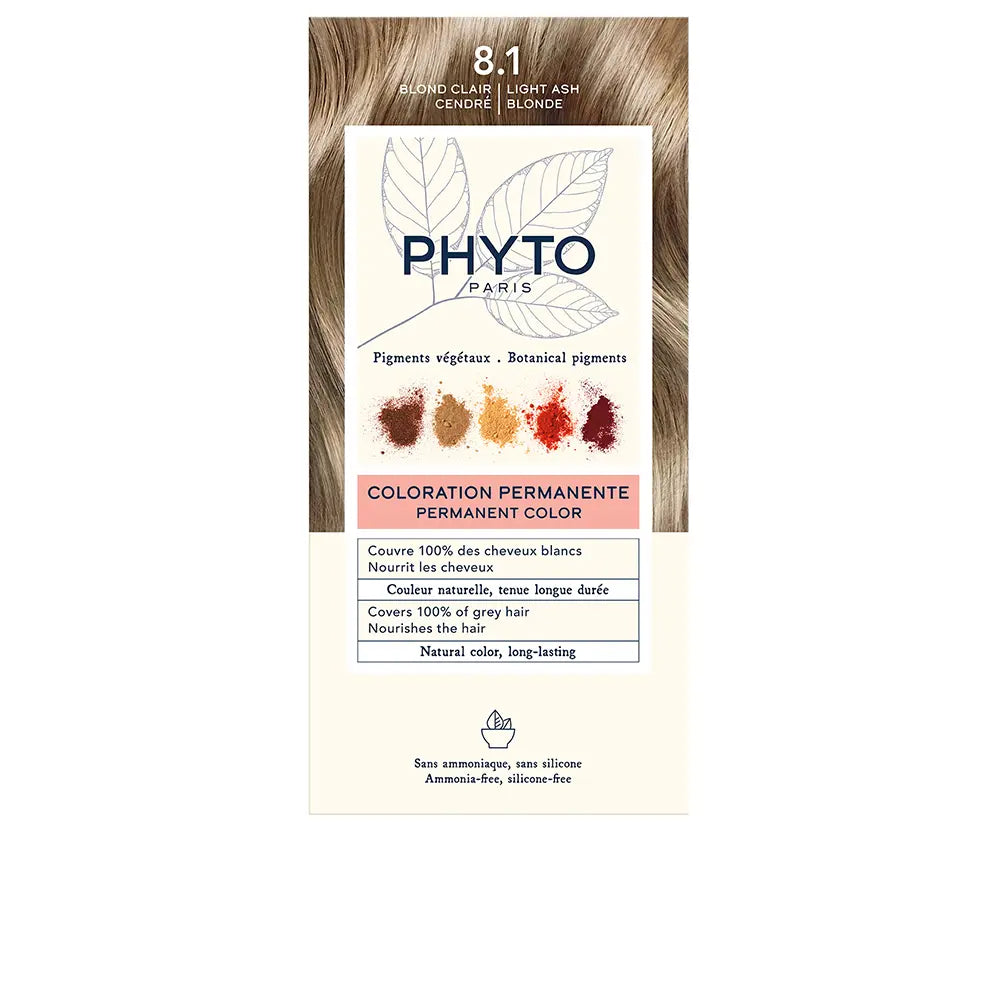 PHYTO-PHYTOCOLOR 81 Louro Cendre Claro 4 u.-DrShampoo - Perfumaria e Cosmética