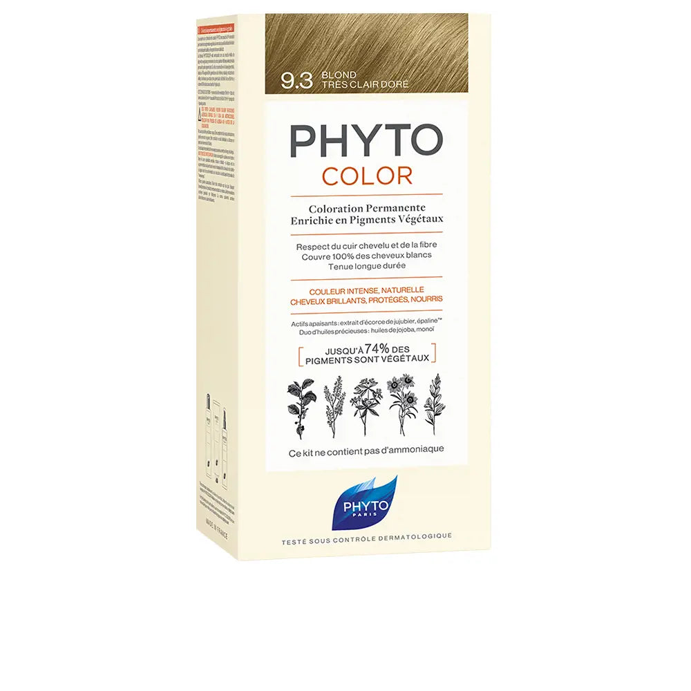 PHYTO-PHYTOCOLOR 93 louro dourado muito leve-DrShampoo - Perfumaria e Cosmética