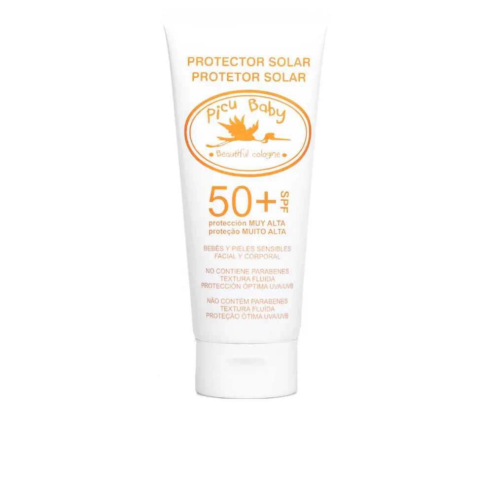 PICU BABY-BEBÉS E PELE SENSÍVEL protector solar SPF50+ 100 ml-DrShampoo - Perfumaria e Cosmética