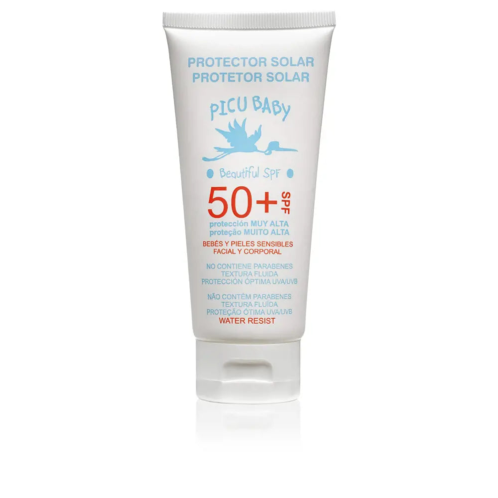 PICU BABY-BEBÉS E PELE SENSÍVEL protector solar SPF50+ 200 ml-DrShampoo - Perfumaria e Cosmética