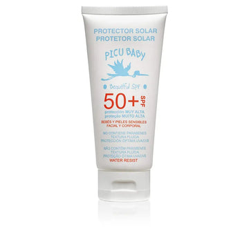 PICU BABY-BEBÉS E PELE SENSÍVEL protector solar SPF50+ 200 ml-DrShampoo - Perfumaria e Cosmética Imagen principal del producto