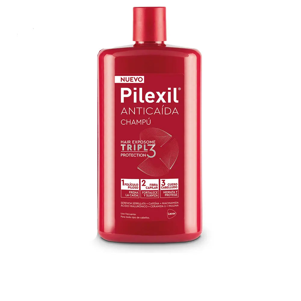 PILEXIL-PILEXIL ANTI-HAIR LOSS shampoo tripla proteção 450 ml.-DrShampoo - Perfumaria e Cosmética