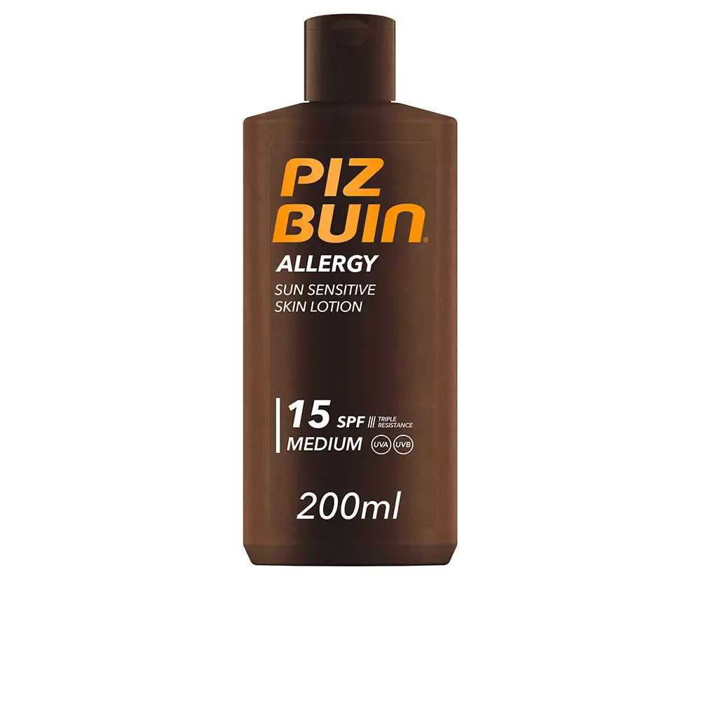 PIZ BUIN-Loção para alergias com SPF15 de 200 ml.-DrShampoo - Perfumaria e Cosmética Imagem principal do produto