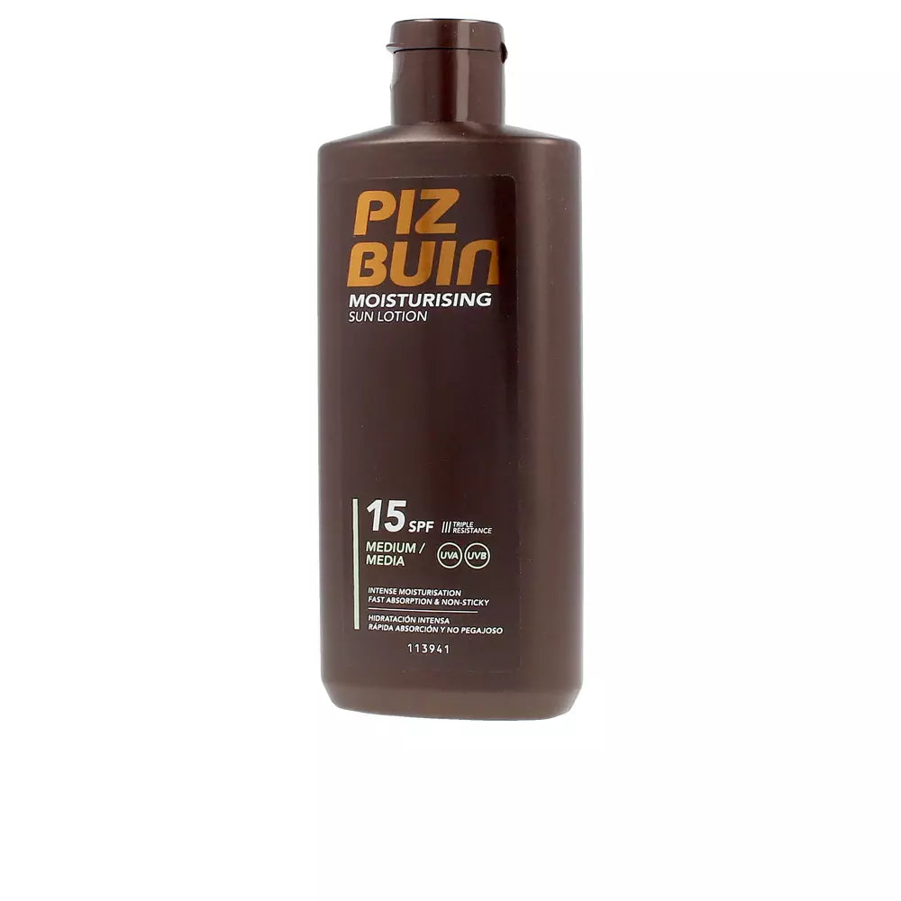 PIZ BUIN-Loção solar hidratante SPF15 200 ml-DrShampoo - Perfumaria e Cosmética