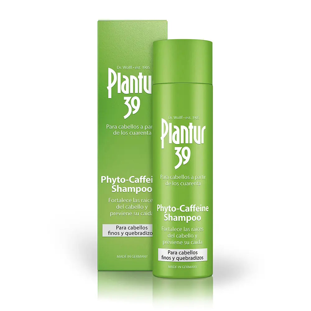 PLANTUR 39-Champô FITO-CAFEÍNA para cabelos finos e quebradiços 250 ml-DrShampoo - Perfumaria e Cosmética