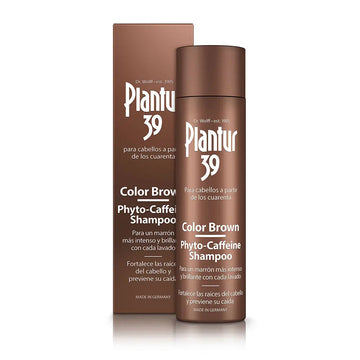 Xampu antiqueda PHYTO-CAFÉINA COR CASTANHO para cabelo castanho 250 ml. Image secondaire du produit