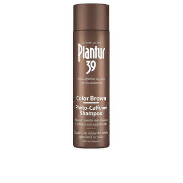 PLANTUR 39-Xampu antiqueda PHYTO-CAFÉINA COR CASTANHO para cabelo castanho 250 ml.-DrShampoo - Perfumaria e Cosmética Imagen principal del producto