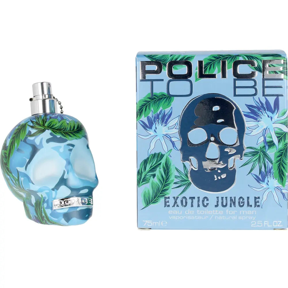 POLICE-TO BE EXOTIC JUNGLE MAN edt spray 75 ml-DrShampoo - Perfumaria e Cosmética