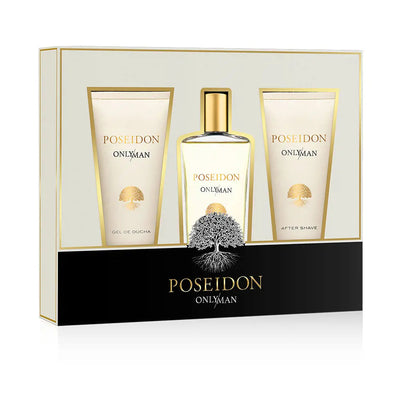 POSEIDON-POSEIDON APENAS HOMEM LOTE 3 peças-DrShampoo - Perfumaria e Cosmética