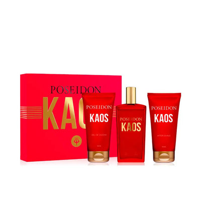 POSEIDON-POSEIDON KAOS LOTE 3 peças-DrShampoo - Perfumaria e Cosmética