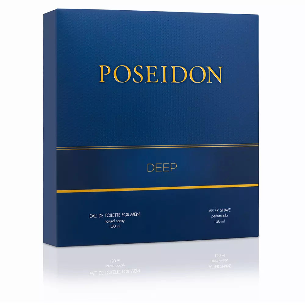 POSSEIDON-POSEIDON DEEP MEN CONJUNTO 2 unidades-DrShampoo - Perfumaria e Cosmética