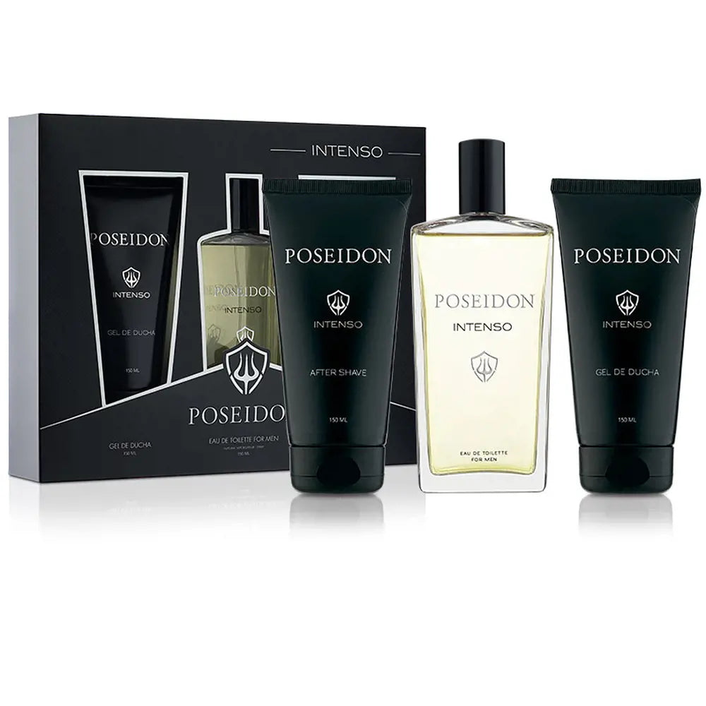 POSSEIDON-POSEIDON INTENSO conjunto 3 unid.-DrShampoo - Perfumaria e Cosmética