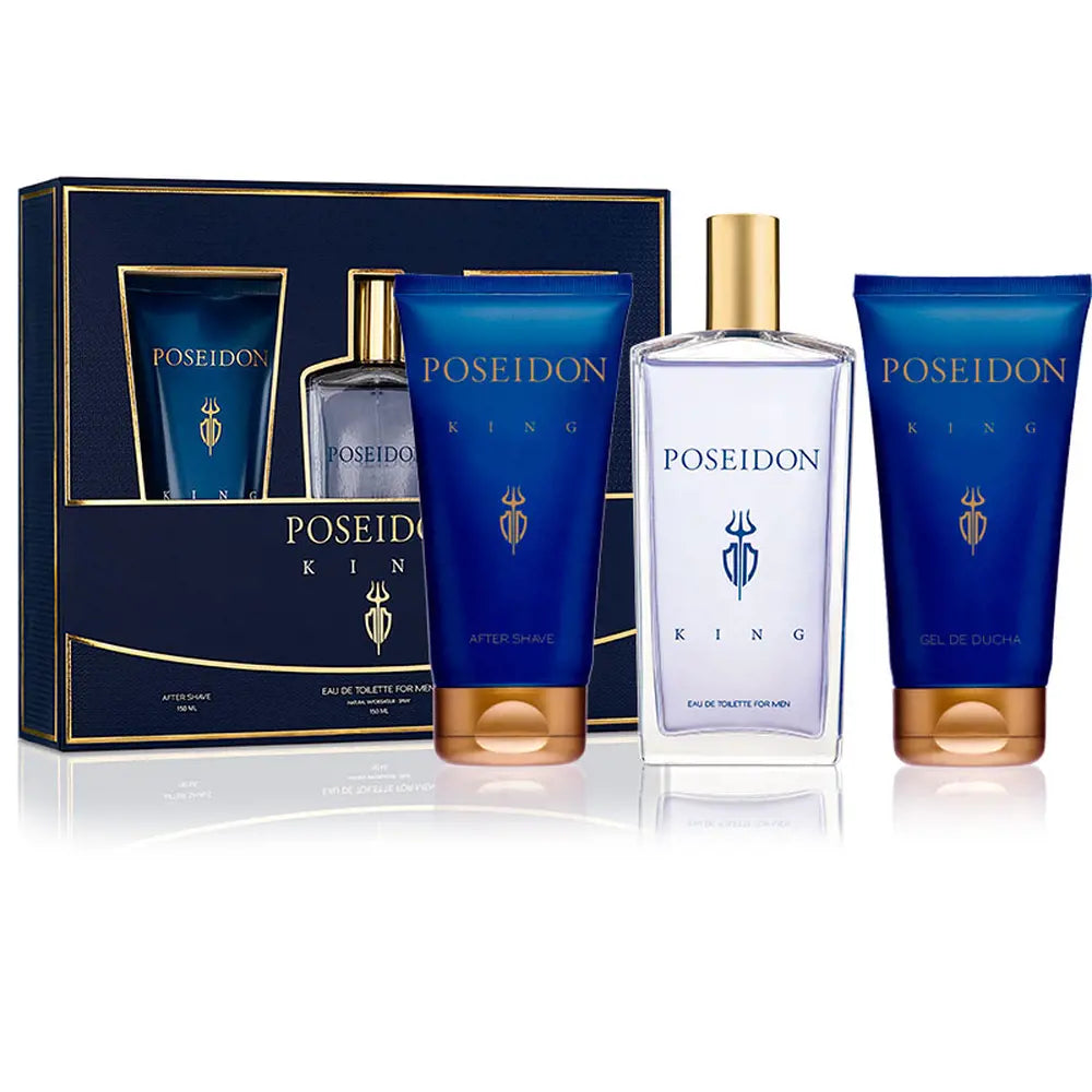 POSSEIDON-POSEIDON O REI CONJUNTO 3 pz-DrShampoo - Perfumaria e Cosmética