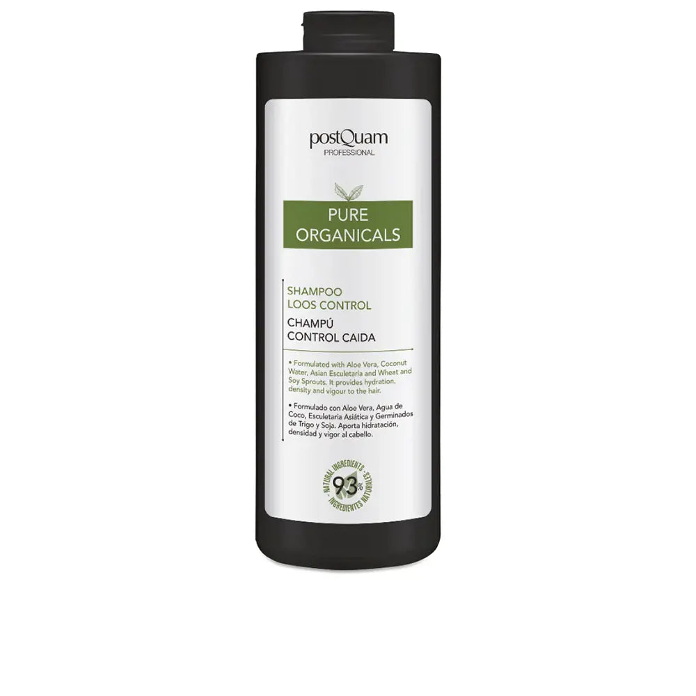 POSTQUAM-PURE ORGANICS loos control shampoo 1000 ml-DrShampoo - Perfumaria e Cosmética