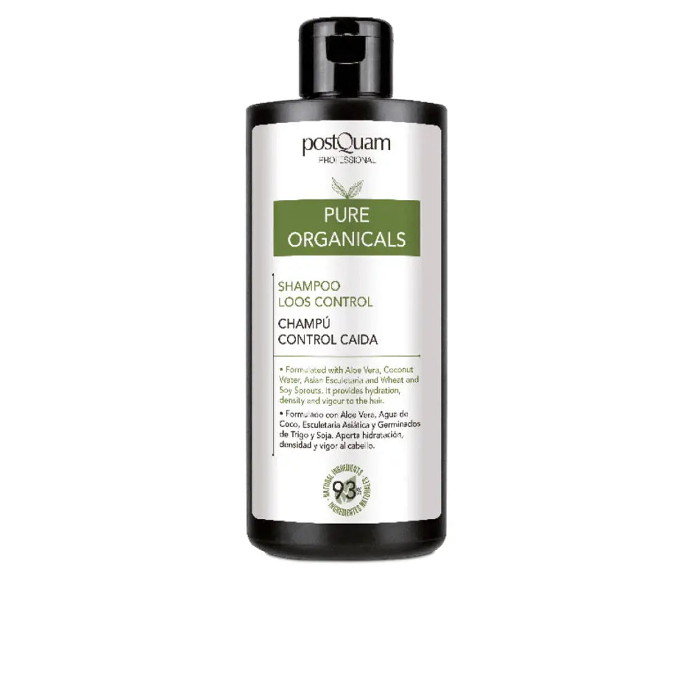 POSTQUAM-PURE ORGANICS loos control shampoo 400 ml-DrShampoo - Perfumaria e Cosmética
