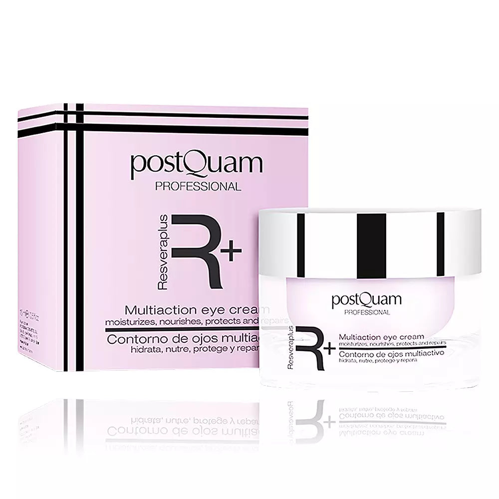 POSTQUAM-RESVERAPLUS creme de olhos multi-ação 15 ml-DrShampoo - Perfumaria e Cosmética