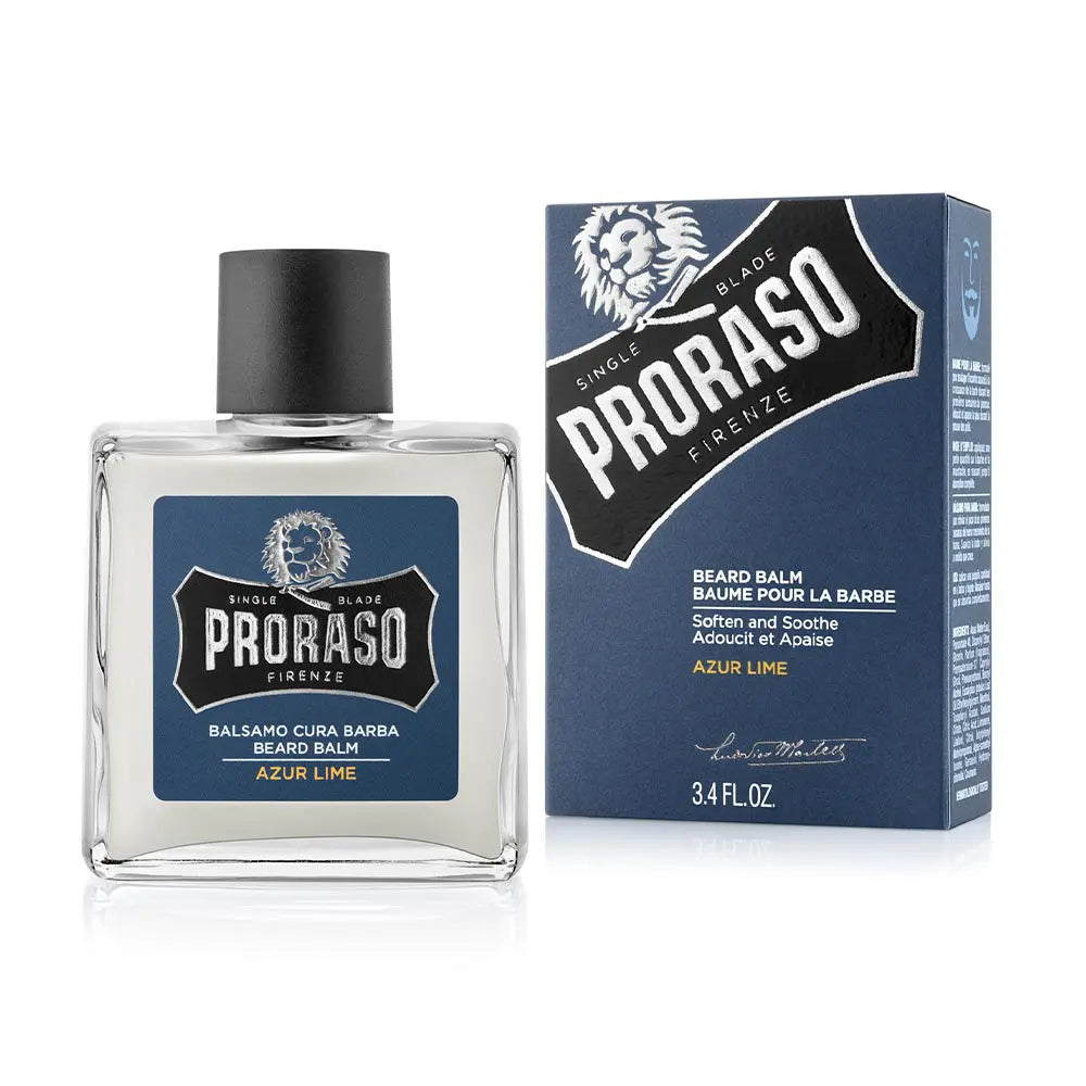 PRORASO-BÁLSAMO PARA BARBA AZUL 100 ML-DrShampoo - Perfumaria e Cosmética