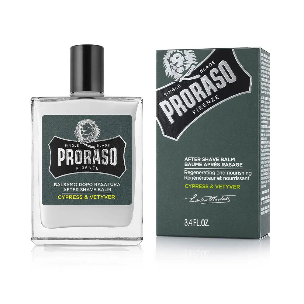 PRORASO-Bálsamo pós-barba verde 100 ml-DrShampoo - Perfumaria e Cosmética