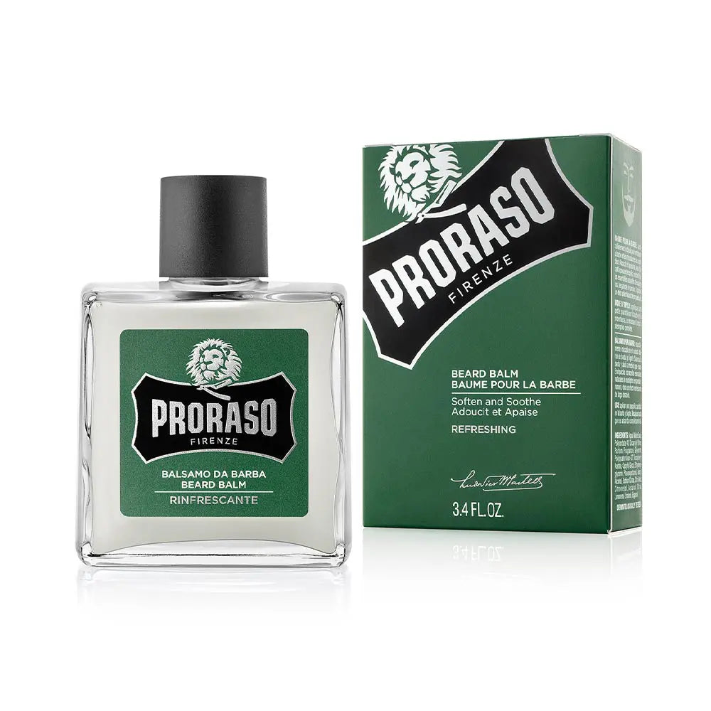 PRORASO-Bálsamo verde para barba 100 ml.-DrShampoo - Perfumaria e Cosmética