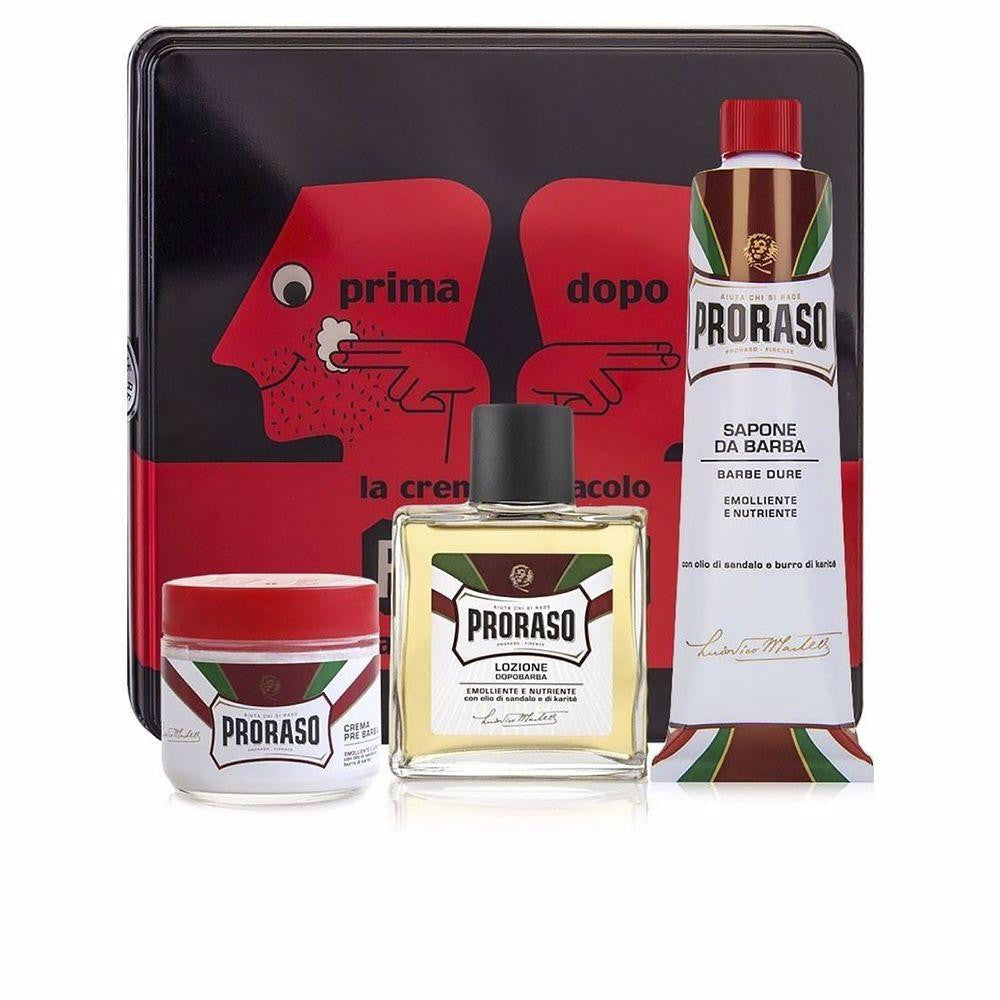 PRORASO-Conjunto PRIMADOPO VINTAGE VERMELHO 3 unidades-DrShampoo - Perfumaria e Cosmética