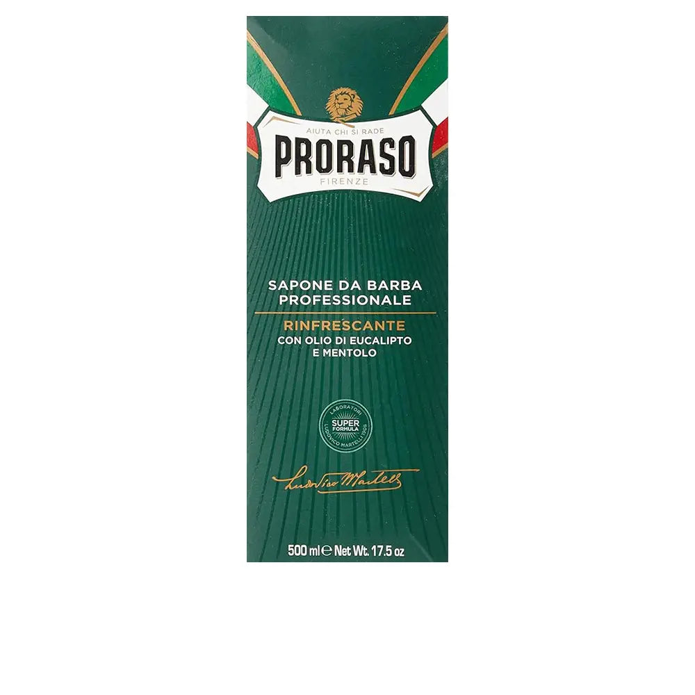 PRORASO-PROFESIONAL creme de afeitado eucalipto-mentol-DrShampoo - Perfumaria e Cosmética