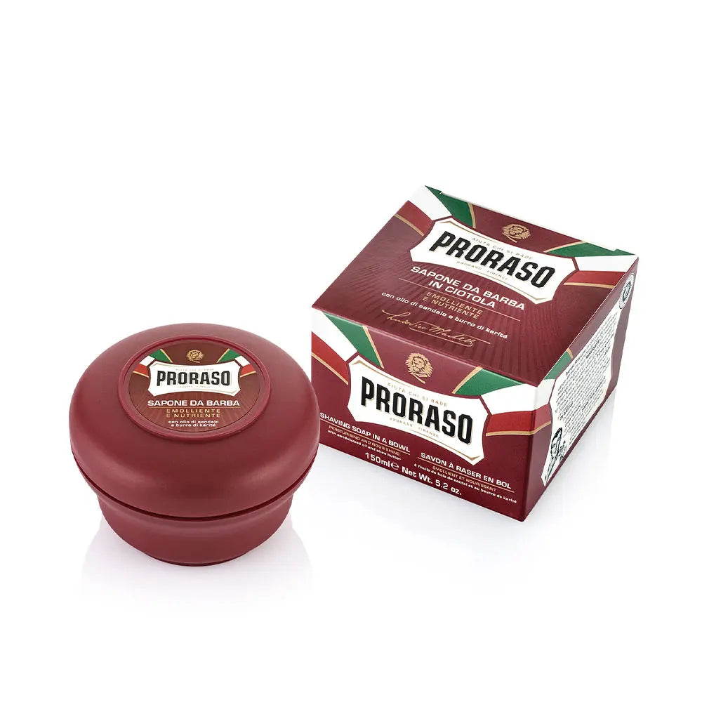 PRORASO-RED sabonete de barbear 150 ml-DrShampoo - Perfumaria e Cosmética