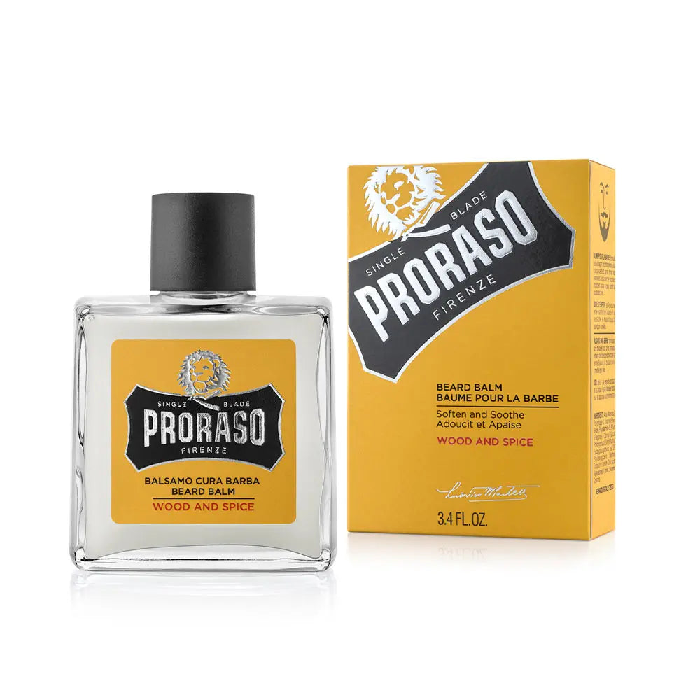 PRORASO-YELLOW bálsamo para barba 100 ml-DrShampoo - Perfumaria e Cosmética