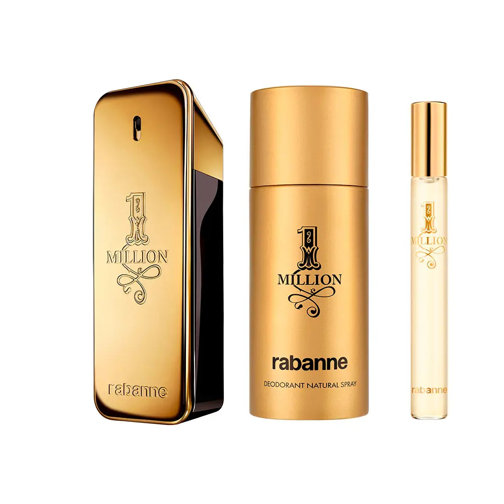 RABANNE-1 MILHÃO CASE 3 peças.-DrShampoo - Perfumaria e Cosmética