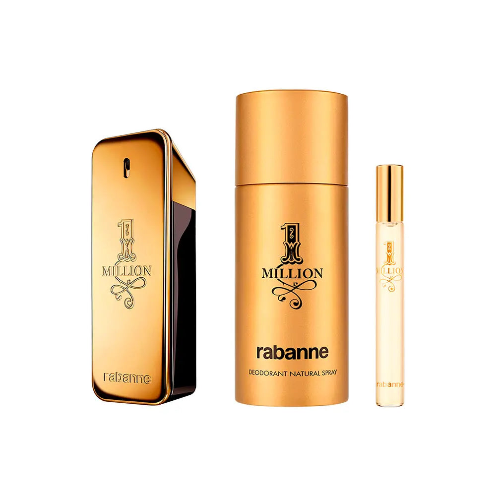 RABANNE-1 MILLIOM CASE 3 pcs.-DrShampoo - Perfumaria e Cosmética