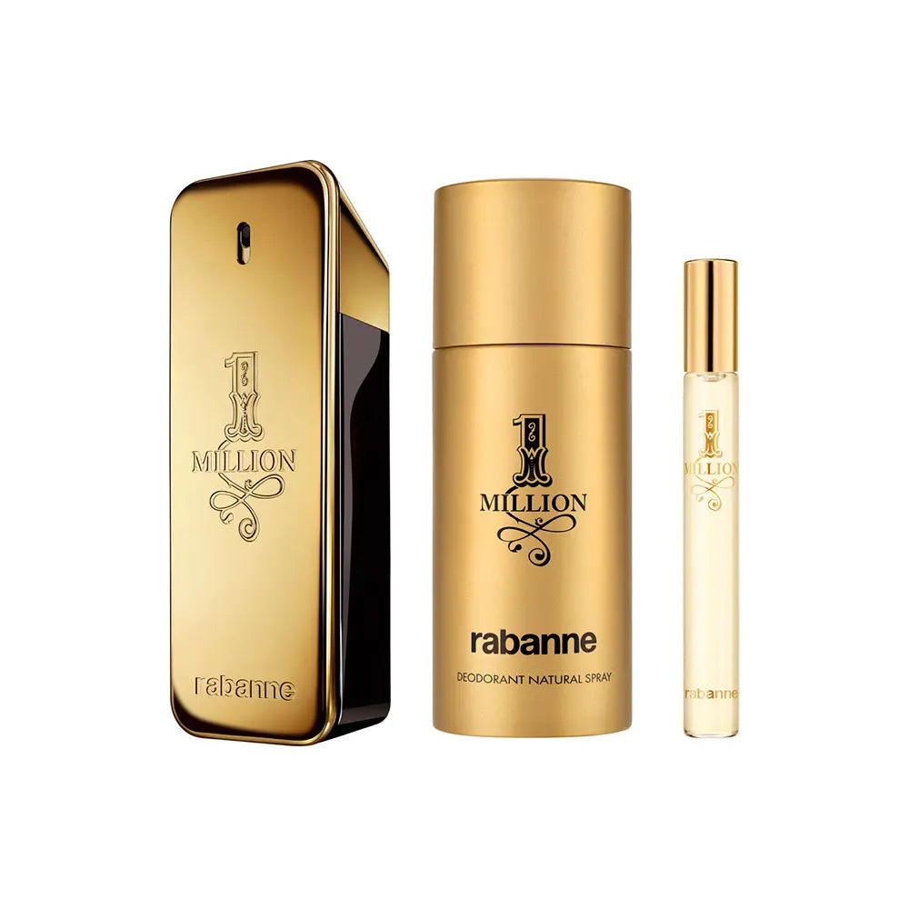 RABANNE-1 MILLION EMBALAGEM 3 pcs.-DrShampoo - Perfumaria e Cosmética