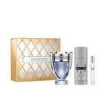 RABANNE-INVICTUS CASE 3 peças-DrShampoo - Perfumaria e Cosmética