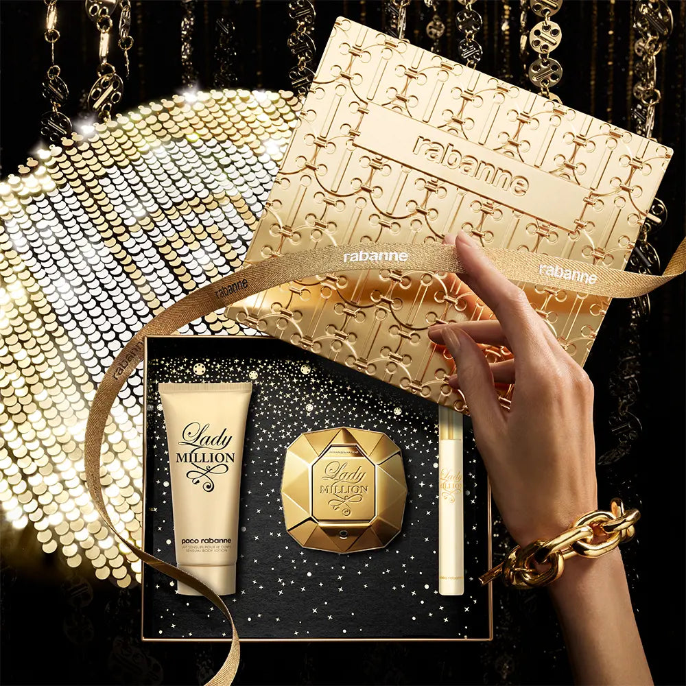 RABANNE-LADY MILLION CONJUNTO 3 peças.-DrShampoo - Perfumaria e Cosmética