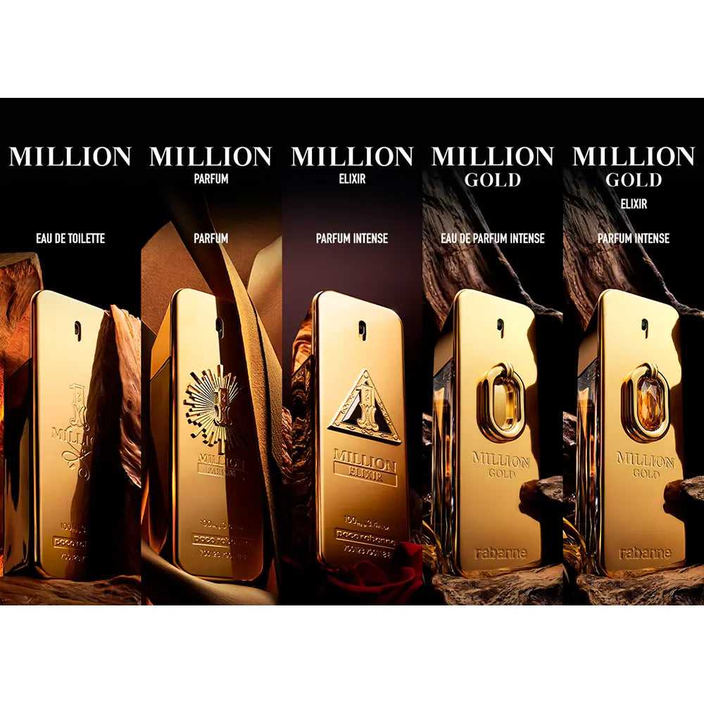 RABANNE-MILLION GOLD ELIXIR PARFUM INTENSE edp vapo 100 ml.-DrShampoo - Perfumaria e Cosmética