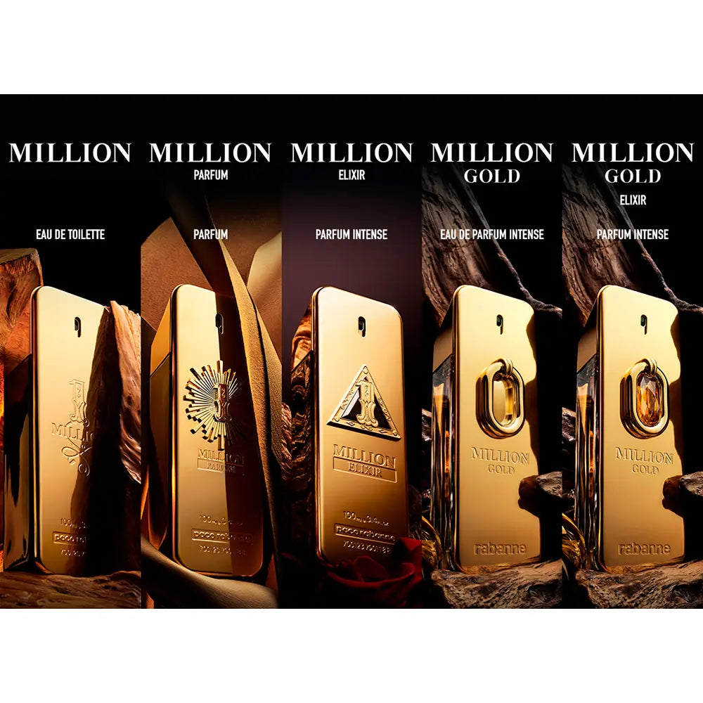 RABANNE-MILLION GOLD ELIXIR PARFUM INTENSE edp vapo 50 ml.-DrShampoo - Perfumaria e Cosmética