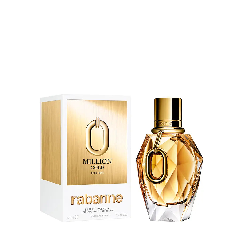 RABANNE-MILLION GOLD FOR HER vaporizador recarregável edp 50 ml.-DrShampoo - Perfumaria e Cosmética