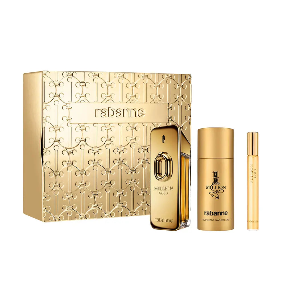 RABANNE-MILLION GOLD INTENSE CAIXA 3 unidades-DrShampoo - Perfumaria e Cosmética